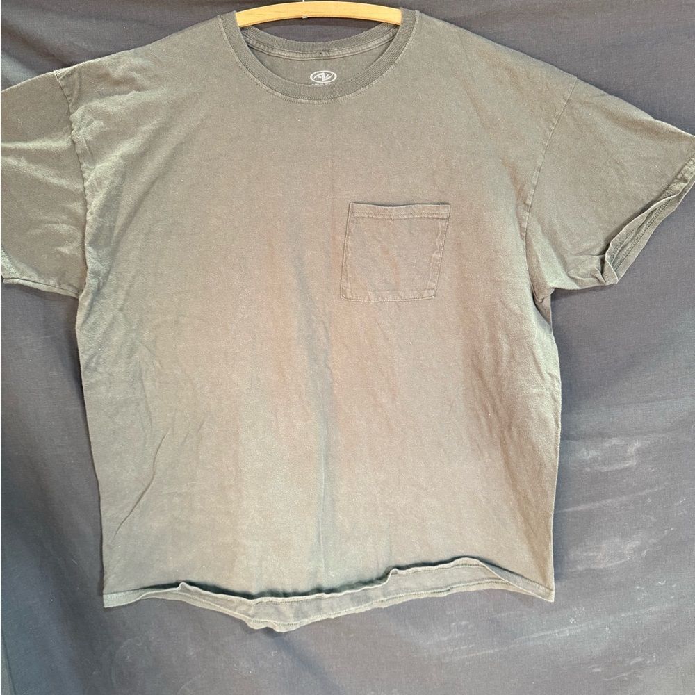 Athletic Works | Men's Olive Green Pocket T-Shirt | Size XL
